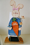 Hase mit Vogel blau
Rabbit with birds blue
